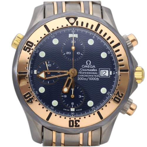 Montre Omega Montre Seamaster 300M Chronograph Titanium  / Or Rose 18K 58 Facettes MT43667