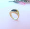 Bague 62.5 Bague Saphir de 3 carats - Diamants Or Jaune 58 Facettes AA 1647
