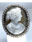 Broche Exceptionnelle broche en or jaune camée sur agate représentant Caroline Murat 19e 58 Facettes AB472