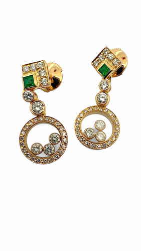 Boucles d'oreilles Boucles d’oreilles vintage Chopard 58 Facettes
