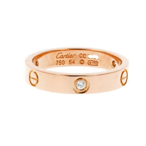 Bague 53 Cartier Bague Cartier Collection "Love" 58 Facettes 4398
