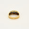 Bague 58,5 Bague en or jaune, saphirs et diamants 58 Facettes MEA4823X2