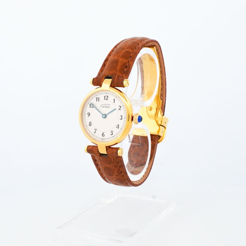 Cartier Must Vendôme - Ivory breguet dial - SM 58 Facettes