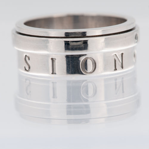 Bague 54.5 PIAGET - Bague à anneau Possession or blanc diamants 58 Facettes