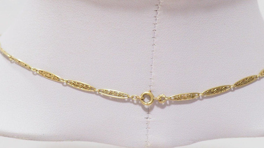 Collier Collier Saphirs, Perles & Diamants 58 Facettes 31520