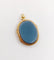 Pendentif Pendentif porte photo antique or jaune 18k plaques d'agate (circa 1900) 58 Facettes A06013