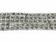 Bracelet Bracelet manchette en argent égyptien à cinq rangs de maillons 58 Facettes