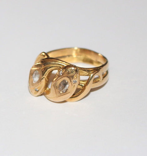 Bague 53 Bague Serpents XIXe 58 Facettes 426