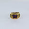 Bague Bague Or jaune Améthyste 58 Facettes