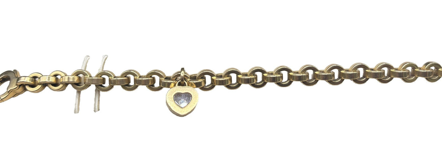 Bracelet CHOPARD - Bracelet or jaune Happy Diamond coeur 58 Facettes