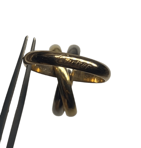 Bague 59 CARTIER - BAGUE C TRINITY CLASSIQUE 58 Facettes