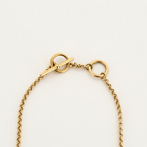 Collier HERMÈS - Gambade - Délicat collier en or rose 18K 58 Facettes