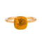 Bague 55 Pomellato Bague Nudo Ou Citrine Rose 58 Facettes 4343108RV