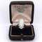 Bague 53 Opale ajourée Art Déco 58 Facettes