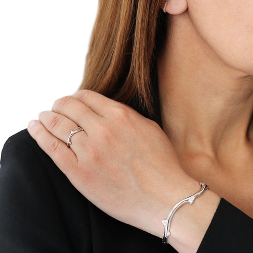 Bracelet DIOR - Bracelet Bois de rose or blanc diamant 58 Facettes LO1686