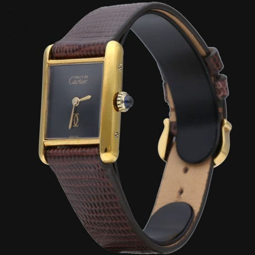 Montre Cartier Montre Tank Vermeil 58 Facettes MT42244