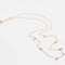 CELIA Necklace in 18K Yellow Gold with Diamonds