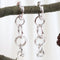 Boucles d'oreilles Boucles d'oreilles en or blanc avec diamants taille brillant 58 Facettes 159/24Z