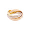 Bague 51 Bague Cartier, "Constellation", trois ors et diamants. 58 Facettes 34820