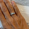 Bague 51 Bague trilogie Or blanc Diamants 58 Facettes 35813