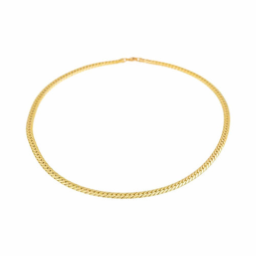 Collier Collier Maille anglaise Or jaune 58 Facettes 4824984CN