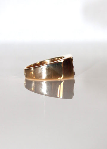 Bague 56 Bague Chevalière Rubis Diamants 58 Facettes 541