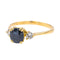 Bague 50 Bague Or jaune Saphir, Diamant 58 Facettes 2506321CN