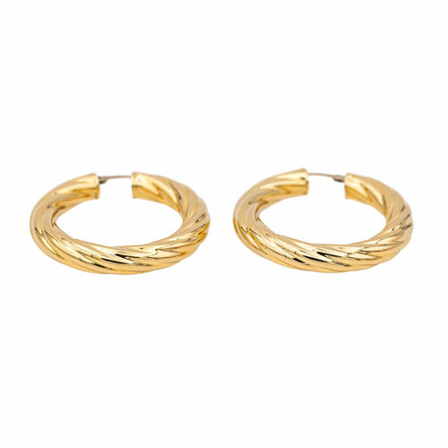 Boucles d'oreilles Boucles d'oreilles Créoles Or jaune 58 Facettes 3900472CN