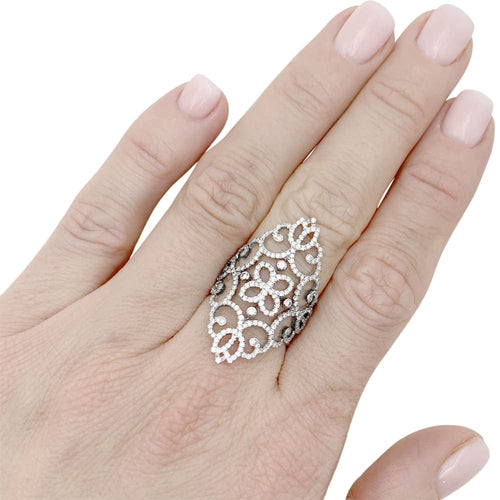 Bague 52 Bague Messika, "Eden", or blanc, diamants. 58 Facettes 35135