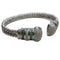 Bracelet Pulsera de tsavoritas y diamants taille brillant en or blanc 18k 58 Facettes P76