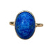 Bague 53 Bague Lapis lazuli en or jaune 58 Facettes 305