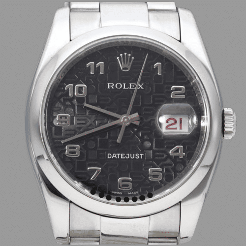 Montre Rolex Montre Date Just 36 58 Facettes MT43236