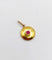 Pendentif Pendentif cible art déco or jaune et rubis serti étoilé 58 Facettes A05694