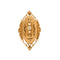 Pendentif Elégante Broche-Pendentif Napoléon III Or Rose Diamant et Perles 58 Facettes GU106