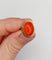 Bague 43 Bague cocktail or rose, cabochon de corail, Art Déco 58 Facettes A06379