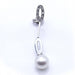 Boucles d'oreilles Boucles d'oreilles longues en or blanc et perles 58 Facettes N102863LF