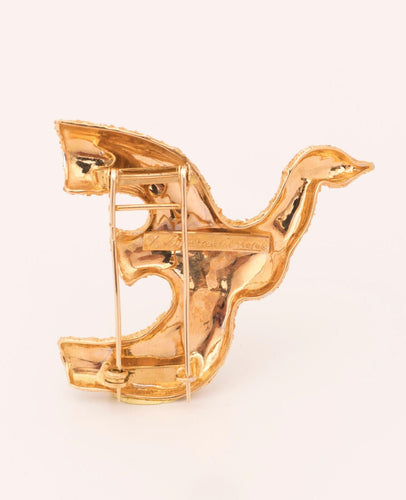 Broche 1963 Broche Tereus En Or Diamant Taille Georges Braque 58 Facettes