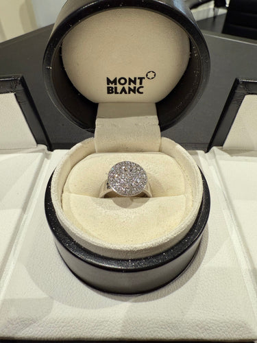 Bague MontBlanc - Bague « La Dame Blanche » Or blanc et diamants 58 Facettes 1.0001961/1