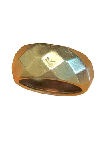 Bague 55.5 Pomellato - Bague vintage en or jaune 58 Facettes