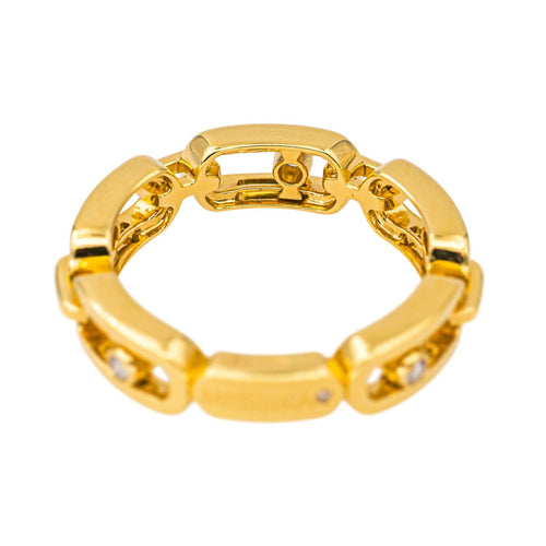 Bague 51 Messika Bague Move Link Multi Or jaune Diamant 58 Facettes 4166989RV