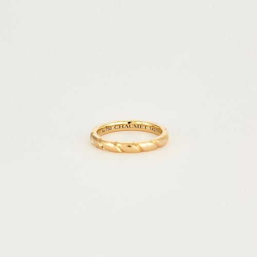 Bague 48 CHAUMET - Bague Torsade Diamant 58 Facettes