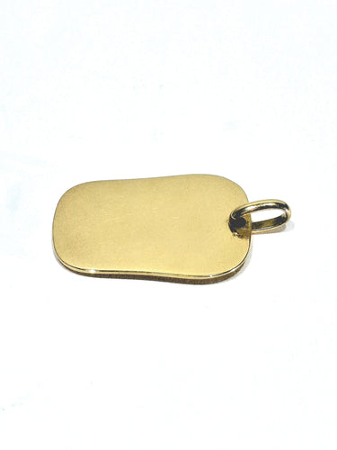 Augis - Medaille Maagd Maria in 18 karaat geelgoud 