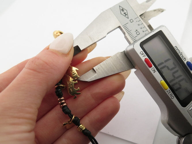 Bracelet bracelet dodo rondelles granelli charms lion pingouin canard or jaune 18k 58 Facettes 271162