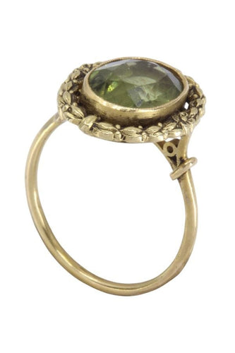BAGUE ART-NOUVEAU 58 Facettes 095621