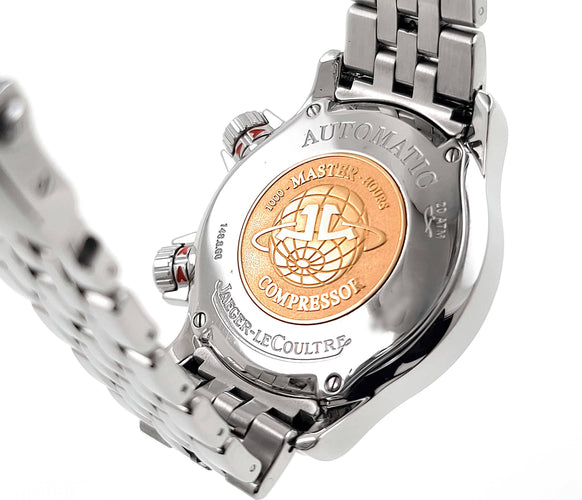 Montre Jaeger-LeCoultre Master Compressor RÉPARÉ par JLC Acier 148.8.60 Cal 960 58 Facettes