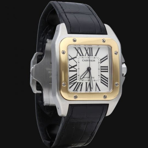 Montre Cartier Montre Santos 100Xl 58 Facettes MT42983
