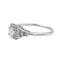 Bague 52 Mauboussin Bague Solitaire Un Automne 1930 n°2 Or blanc Diamant 58 Facettes 4098661RV