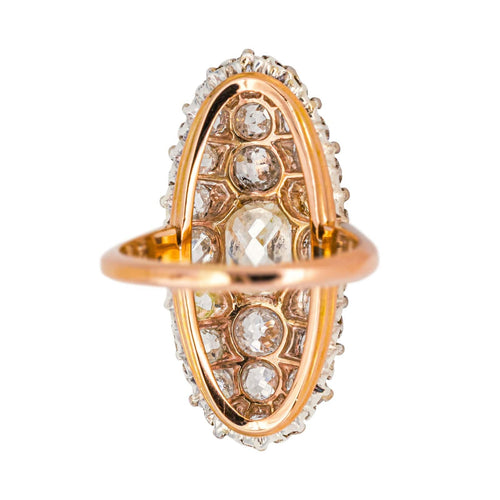 Bague 49 Bague Marquise Or rose Diamant, Diamants 58 Facettes 4445908CN