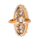 Bague 49 Bague Marquise Or rose Diamant, Diamants 58 Facettes 4445908CN