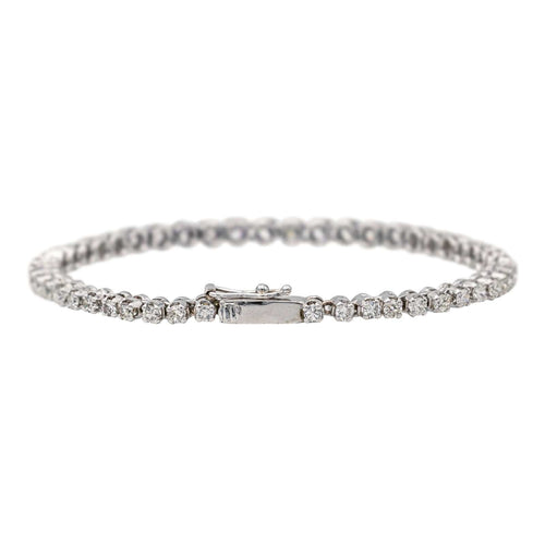 Bracelet Bracelet Rivière Or blanc Diamant 58 Facettes 3394074CN